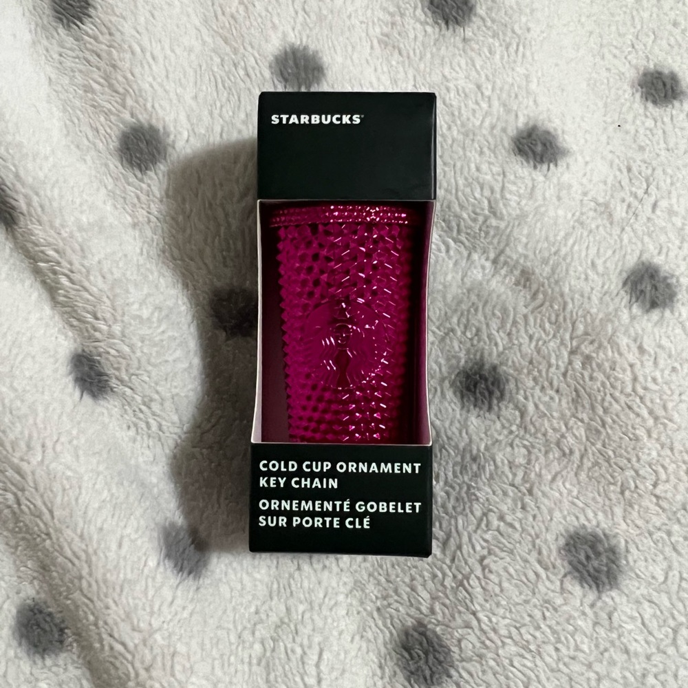Starbucks cold cup keychain